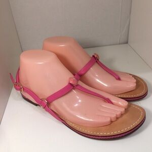 Lilly Pulitzer Sandals Shoes Pink Size 8M SB-Z